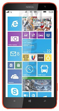 Vérification de l'IMEI NOKIA Lumia 1320 sur imei.info
