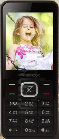IMEI Check ZIOX ZX250 on imei.info