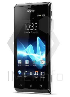 Vérification de l'IMEI SONY ST26a Xperia J sur imei.info