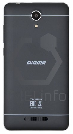 Vérification de l'IMEI DIGMA Vox S507 4G sur imei.info