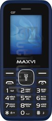 Controllo IMEI MAXVI C27 su imei.info