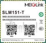 Kontrola IMEI MEIGLINK SLM151-T na imei.info