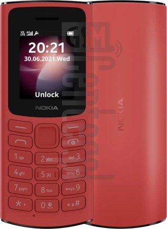 在imei.info上的IMEI Check NOKIA 105 4G