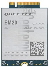ตรวจสอบ IMEI QUECTEL EM20-G บน imei.info