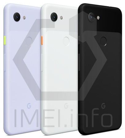 Verificação do IMEI GOOGLE Pixel 3a XL em imei.info