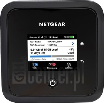 Pemeriksaan IMEI NETGEAR 5G Nighthawk router di imei.info