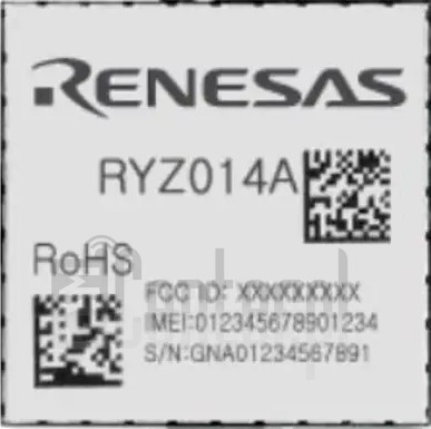 IMEI Check RENESAS RYZ014A on imei.info