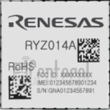 IMEI Check RENESAS RYZ014A on imei.info