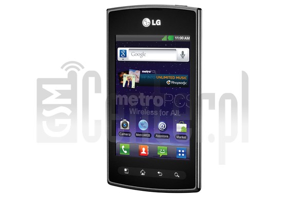 Verificação do IMEI LG Optimus M+ MS695 em imei.info