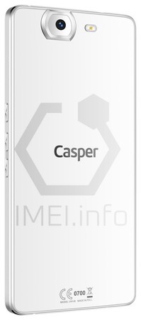 Verificación del IMEI  CASPER VIA V8 en imei.info