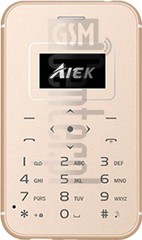 Vérification de l'IMEI AiEK X8 sur imei.info
