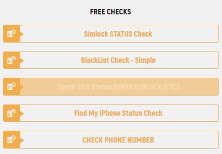 Sprint USA Status Checker